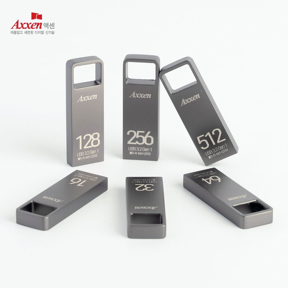 오늘의집 액센 U350 그리드 USB 3.2 GEN 1 16GB/32GB /64GB/128GB/256GB
