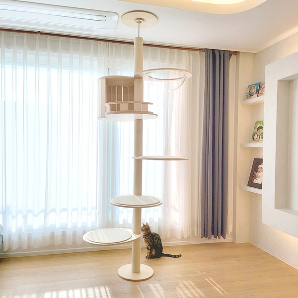 원목고양이 알루미늄 캣폴 캣타워11종 3colors