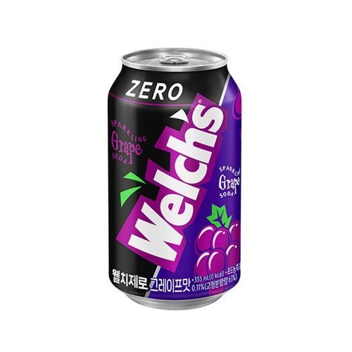 웰치 제로 그레이프 355ml 24캔