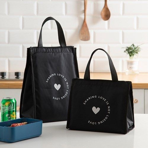 몽트노블 보온 보냉 아이스가방 쿨러 심플 사각 보냉백