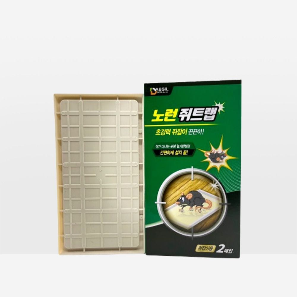 오늘의집 초강력 간편 쥐잡이 노런 쥐트랩 플라스틱
