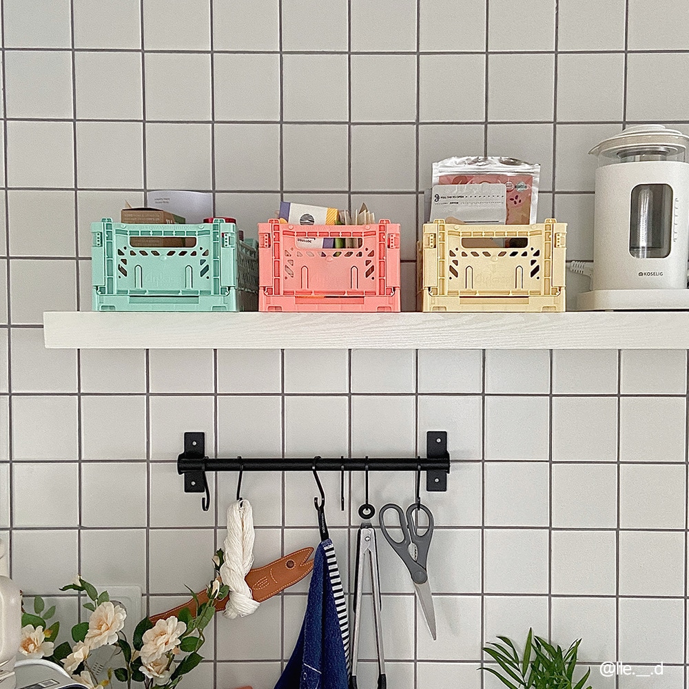 수납 정리함 폴딩박스 S 접이식 수납박스 리빙박스