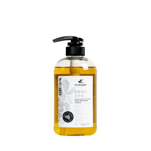 녹색인증 친환경 톡톡허니 소프넛 과일 야채용 주방세제 용기 500ml