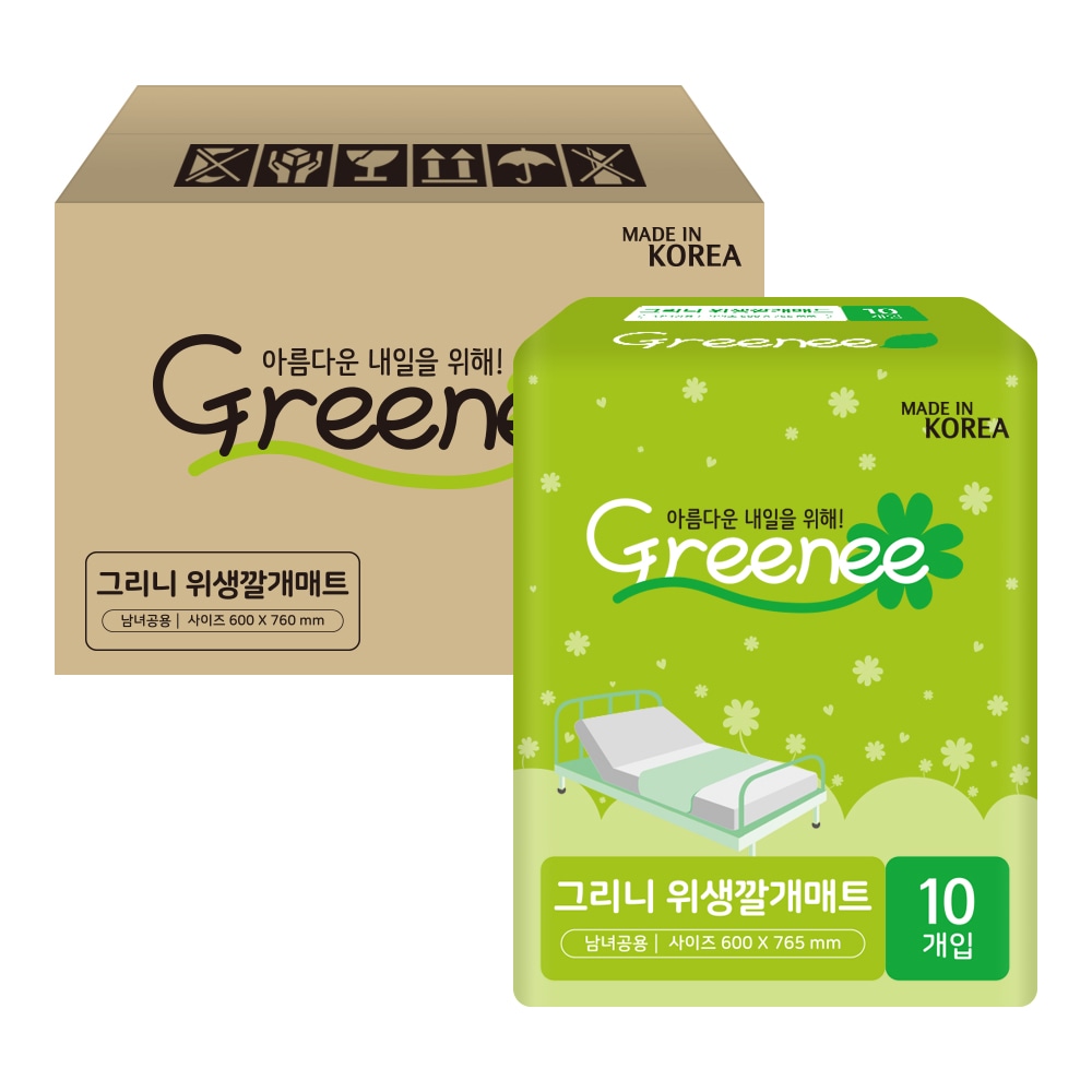 오늘의집 위생 깔개매트 100매