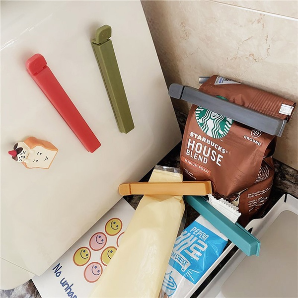 자석 밀봉집게 봉지 과자 클립 5P