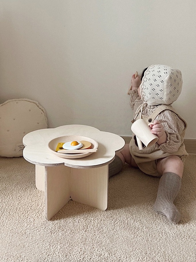 레베 우드테이블 유아놀이테이블