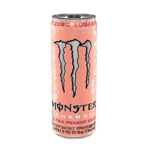 글로리마켓 몬스터에너지 울트라 피치킨 355ml 24개