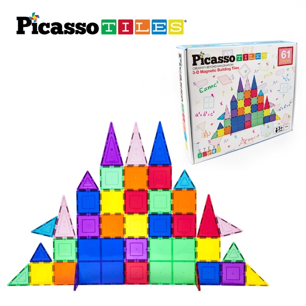 자석블럭 마그네틱 빌딩타일61PCS_PT61