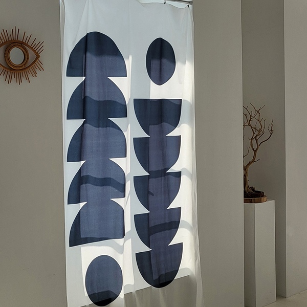 리버스 대형 패브릭 포스터 가리개 커튼 가림막 파티션(3size)