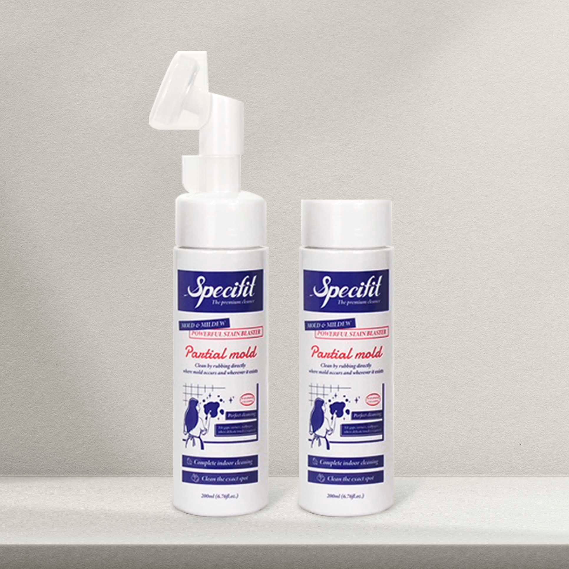 스페시핏 1+1 실내전용 브러쉬 곰팡이 제거제 200ml