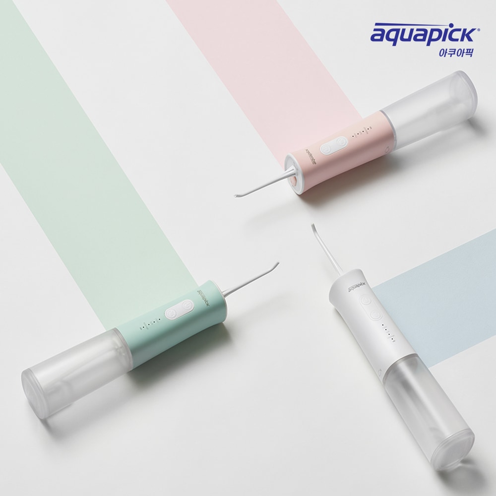 오늘의집 아쿠아픽 코드리스 휴대용 구강세정기 AQ-205