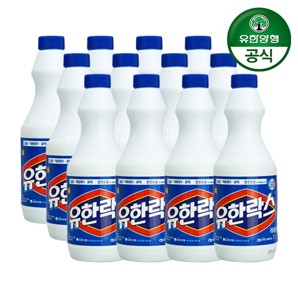 유한락스 레귤러 1L 12개