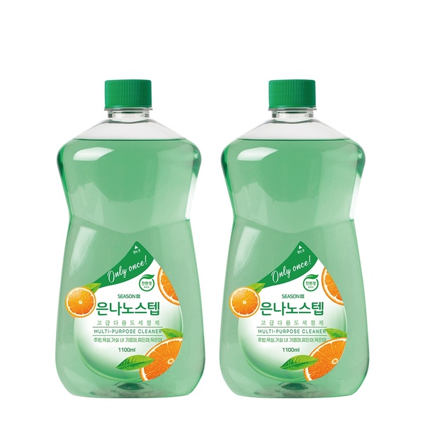 시즌3 친환경 다목적 다용도 세정제 찌든때 클리너 알뜰리필세트 1100ml