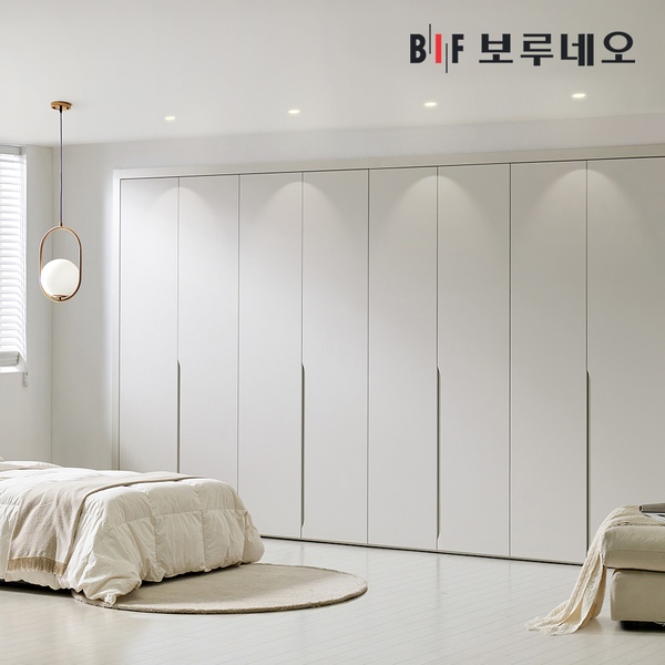 히든하프 여닫이 붙박이장 30cm 매립손잡이 E0등급 9자 10자 11자 12자