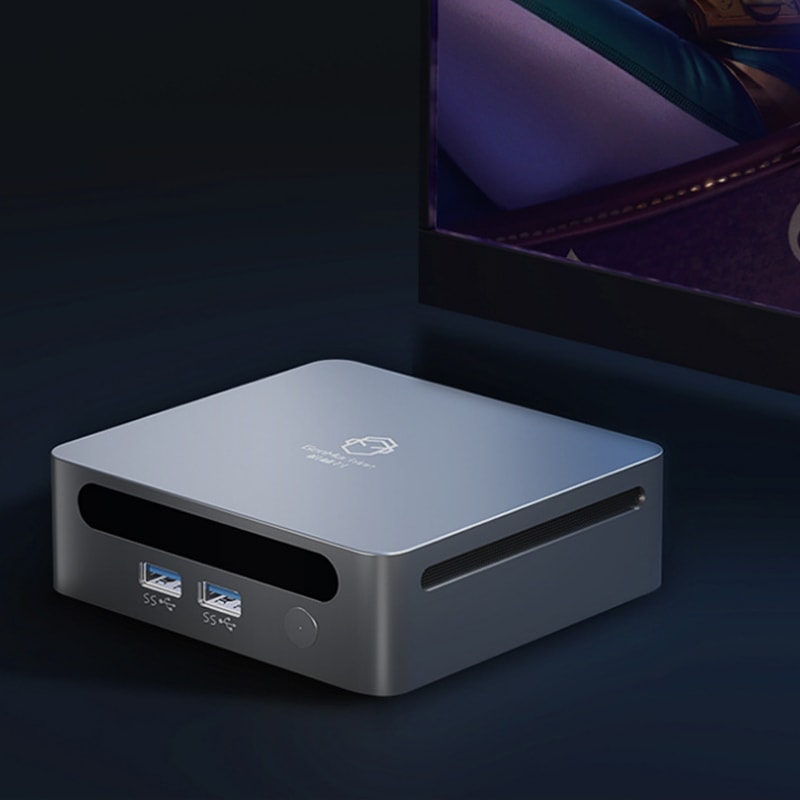 [해외] GENMACHINE [해외] SZBOX R5 5600H 미니 pc 베어본 / 유럽형 코드 관부가세 포함