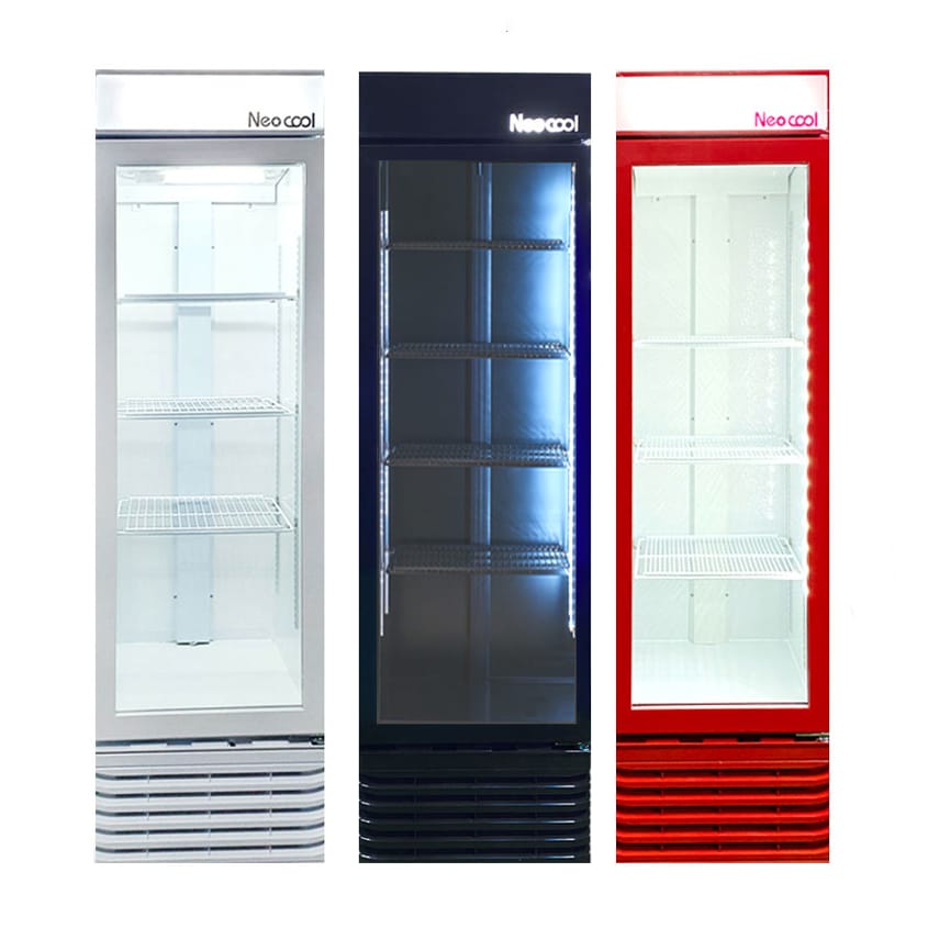 냉장 쇼케이스 SK-200RF 화이트 블랙 150리터 슬림사이즈 가격 비교 네오쿨 냉장 쇼케이스 SK-200RF 화이트 블랙 150리터 슬림사이즈