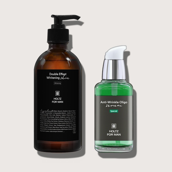 남성 남자 미백 스킨 토너 300ml 피토 올리고 세럼 에센스 60ml 2종 세트