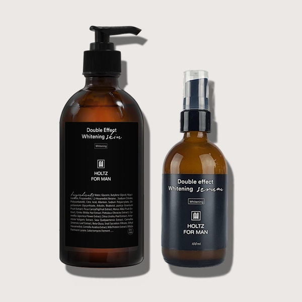 남성 남자 미백 스킨 토너 300ml 미백 에센스 100ml 2종 세트 화이트닝 세럼