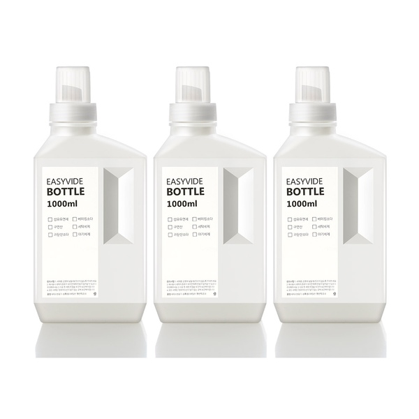 이지바이드 세제통 1000ml 3p+라벨스티커 증정