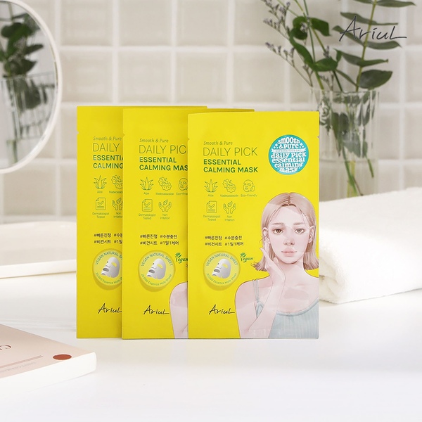 스무스 앤 퓨어 데일리 픽 에센셜 카밍 마스크 20ml