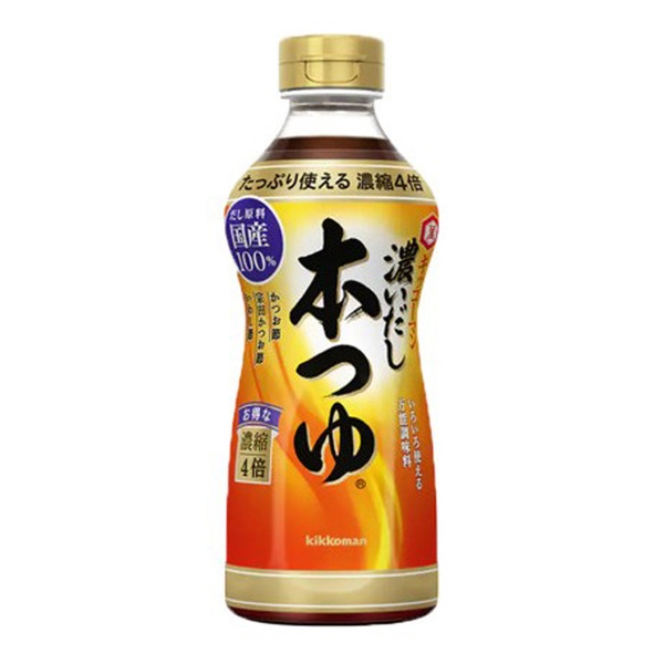 혼쯔유 진한 쯔유 만능 소스 냉모밀 육수 500ml