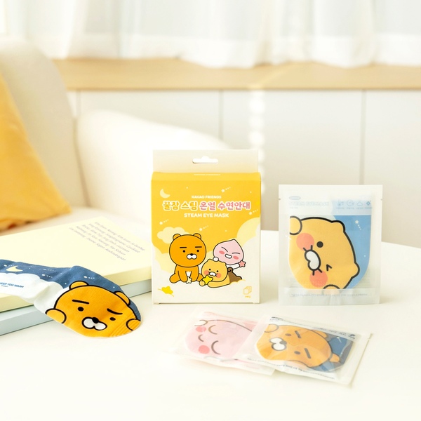 꿀잠 스팀 온열 수면안대_3매입