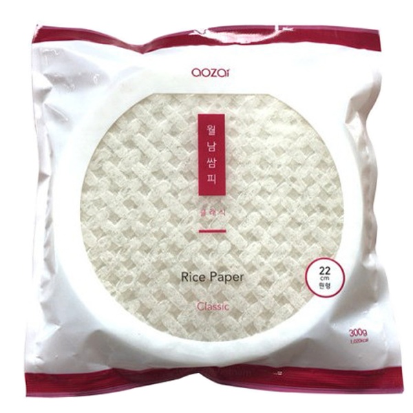 베트남 라이스페이퍼 원형 22cm 월남쌈 300g