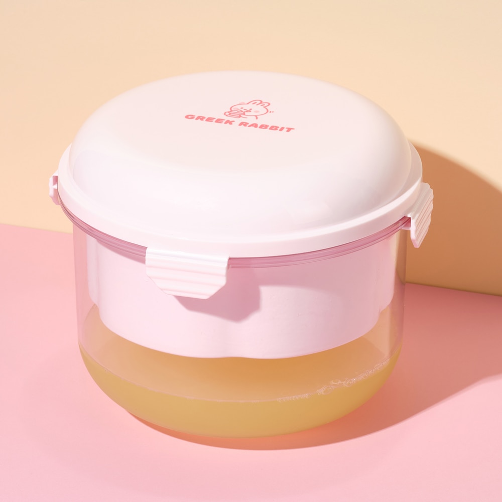 오늘의집 그릭래빗 2.6L 대용량 유청분리기 꾸덕 그릭요거트메이커(2color)
