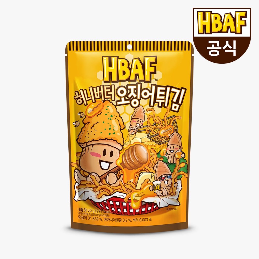 허니버터 오징어 튀김 60g