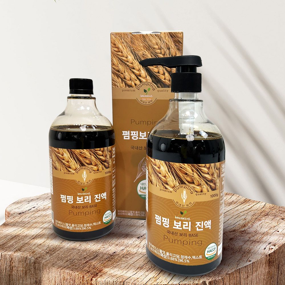해피테라스 국산 보리차 원액 진액 대용량 1000g
