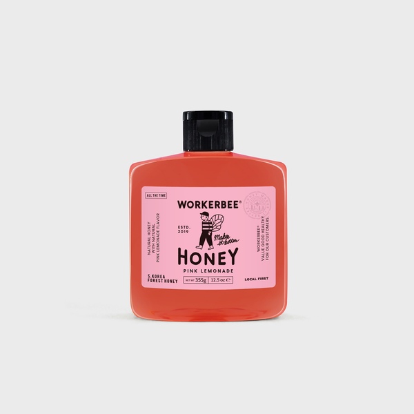 허니 핑크레모네이드 355g
