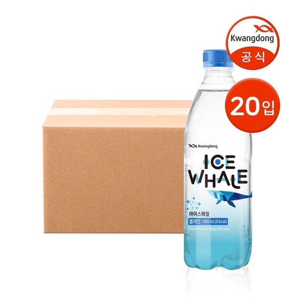 아이스웨일 플레인 500ml 20입
