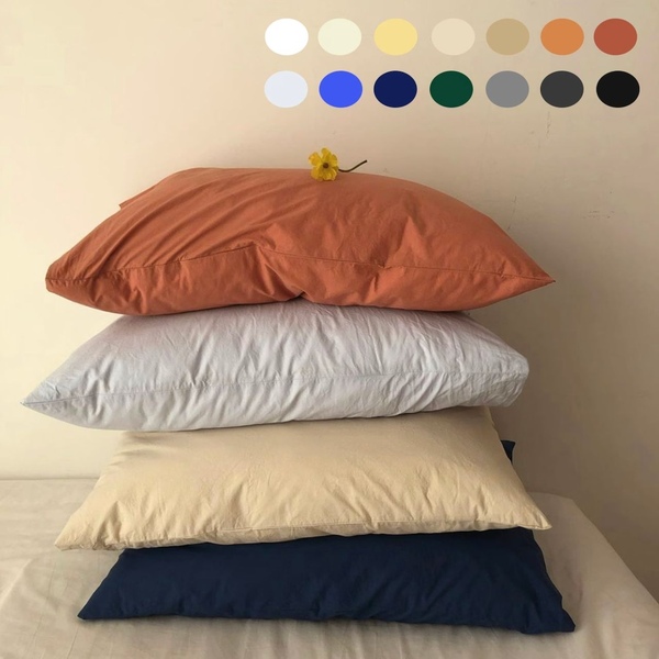 에브리데이 60수 코튼 베개커버 50x70 27Colors (호텔자루형/지퍼형)