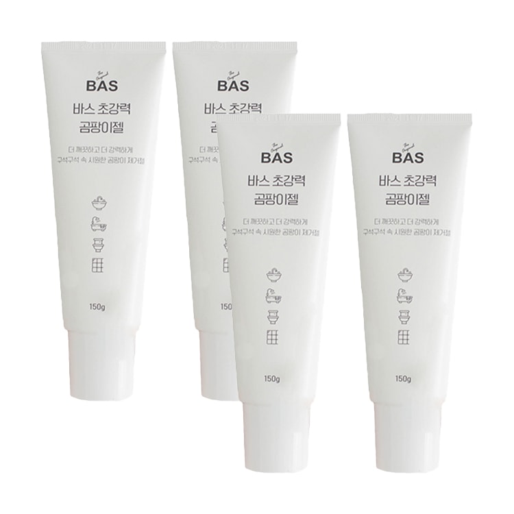 BAS 초강력 곰팡이 제거젤 150g 4개