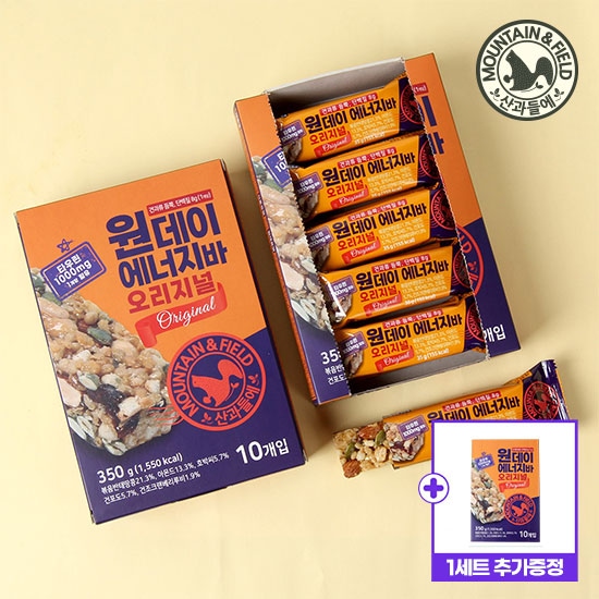 원데이 에너지바 오리지널 10개세트*3+1세트 더 (총 40봉)