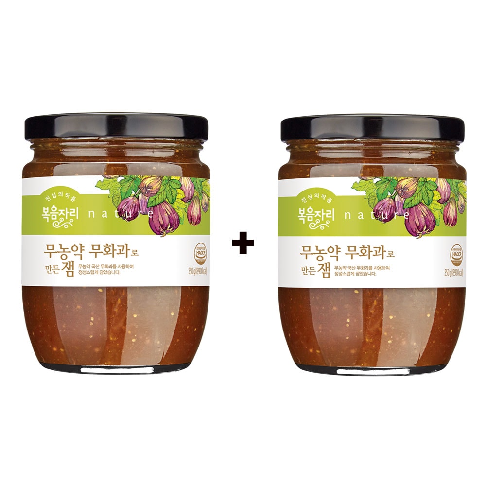 복음자리 1+1 무농약무화과잼 350g, 국산무화과