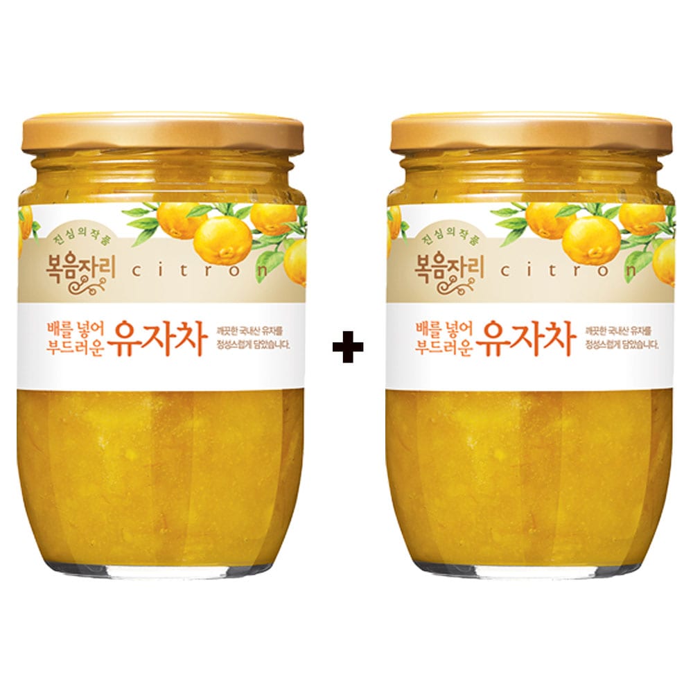 복음자리 1+1 유자차 480g, 국산유자