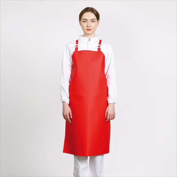 방수앞치마 / 양면코팅(중_무광_쌍고리H형) 7color
