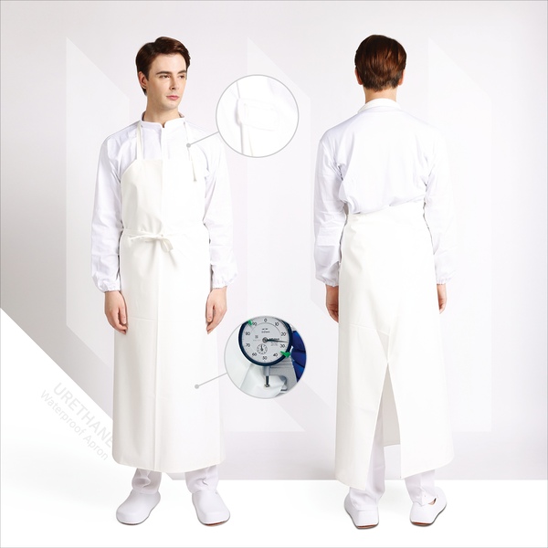 우레탄 방수 앞치마 / 특대_고리형(고중량) 1color