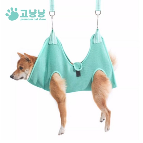 강아지 고양이 셀프미용 해먹 발톱 깎기 깎이 거치대