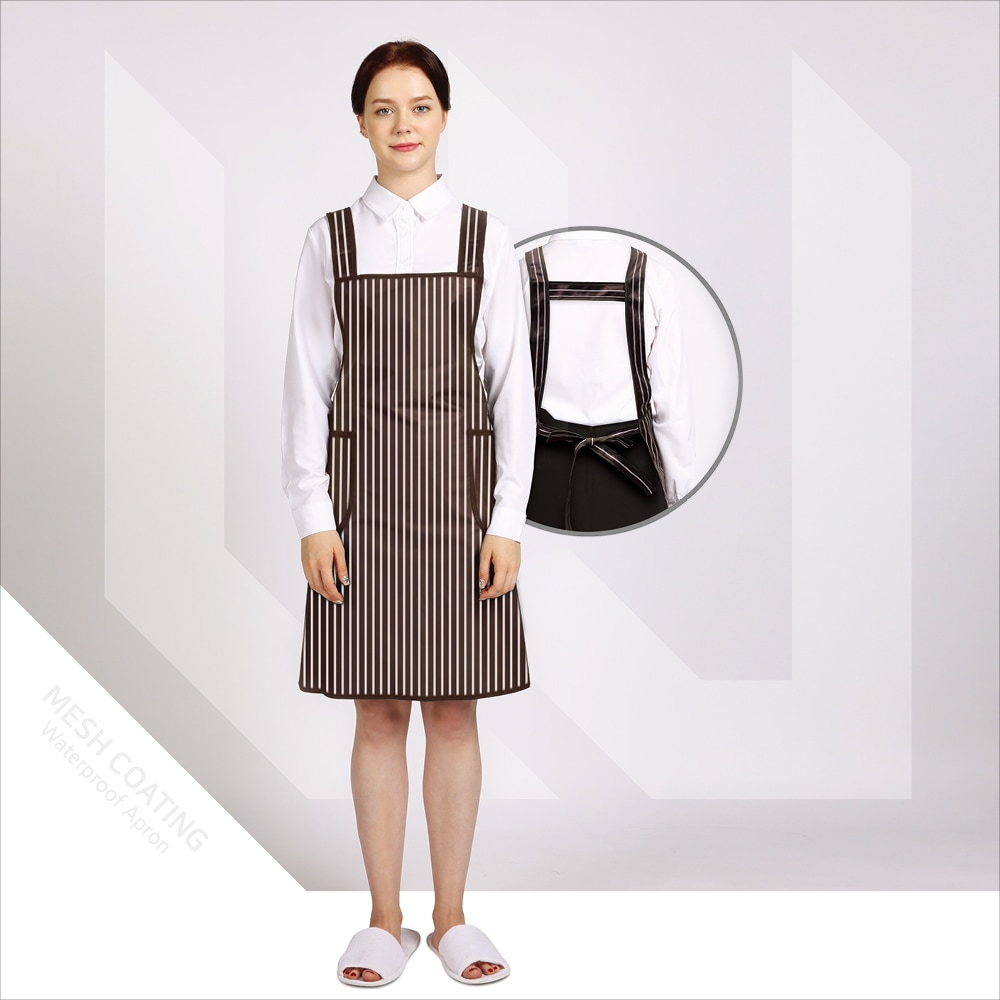 웰프런 메쉬 방수 앞치마 / 스트라이프_소_H형 6color - 최저가 10,900원