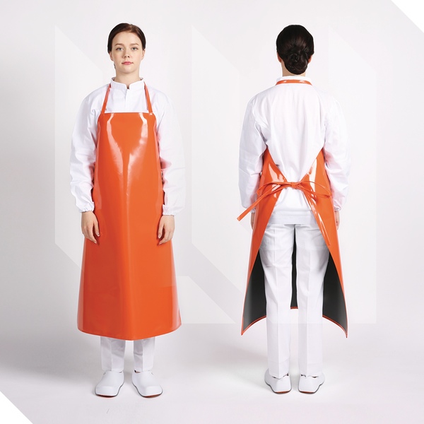 방수앞치마 / 양면코팅(7부_목끈형) 13color