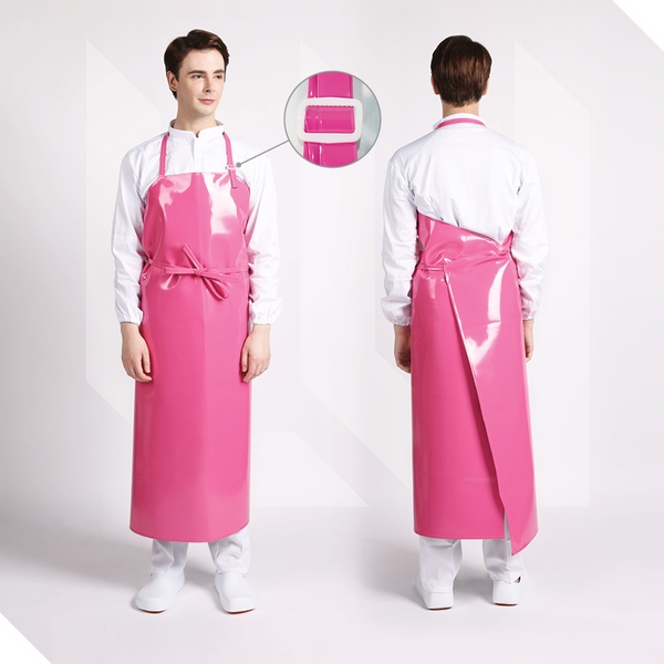 방수앞치마 / 양면코팅(120특대_고리형) 13color