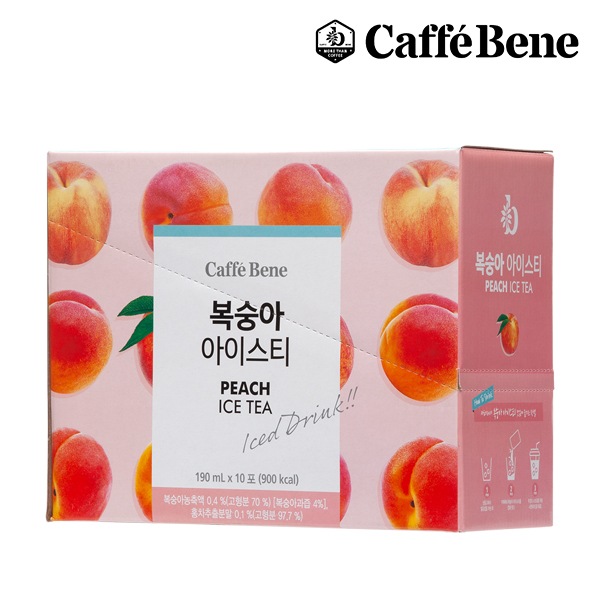 복숭아 아이스티 / 190ml 10팩 가격 추이 카페베네 복숭아 아이스티 / 190ml 10팩 - 최저가 8,900원