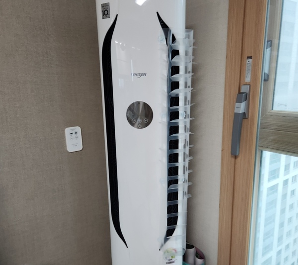 만원으로 무풍에어컨효과! 스탠드 에어컨 바람막이 가림막 세로형 1장세트