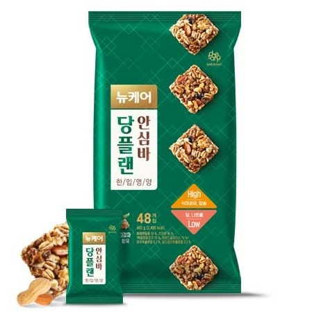 대상웰라이프 뉴케어 당플랜 한입영양 안심바 10gx48입