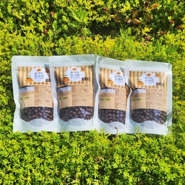 요거트 초코빈 밀크블랙 (알뜰포장) 200g*4