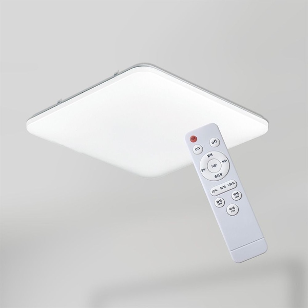 LED 무테 포미 리모컨 디밍 방등 75W 국산 LED칩 인테리어조명