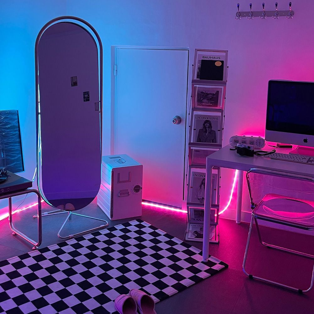 레나에너지 붙이는 LED 줄조명 간접등 PC방 간접조명 인테리어 9types