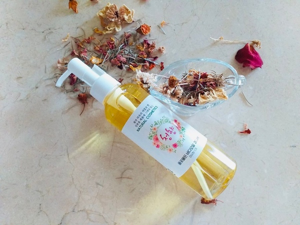 풀꽃물든바디오일 로즈제라늄향 천연 아로마테라피 허브 바디오일 베이비 200ml